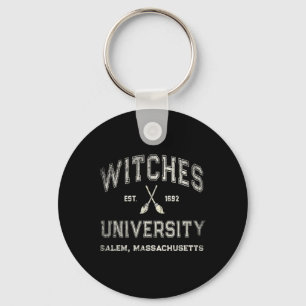 Roligt Wiccan WITCHES UNIVERSITETEN Salem Massachu Nyckelring