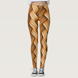 Roligt Wicker Basket Weave Leggings