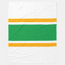 Roligt Wide Kelly Grönt Gult White Tävla Rand