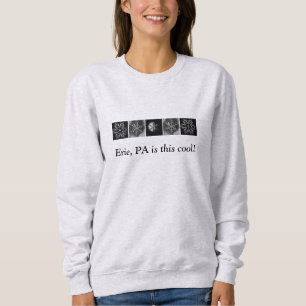 Roligt Winter Snowflake Erie, PA är Coola T Shirt