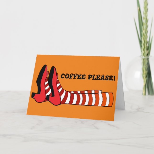 Roligt /Witch Ben, Halloween-Helgdag-kort Helgkort (Framsida)