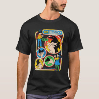 Roligt-with-Shadows-the-Djävulen-Butterfly-Horse-R T Shirt