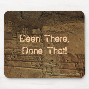 Roligt, Witty "Sumerian Cuneiform Writing" Mousepa Musmatta