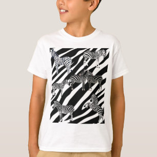 Roligt Zebra Älskare T Shirt