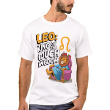 Roligt Zodiac Leo-design