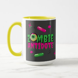 Roligt Zombie Antidote... Shh.. Zombie före ... Mugg