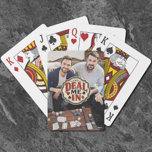 Roligta Ge mig korten Vänner speltvällen foto Casinokort
