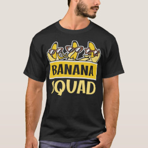 Roligten BANANA SQUAD Låt oss Bananas Meme Kids Vu T Shirt