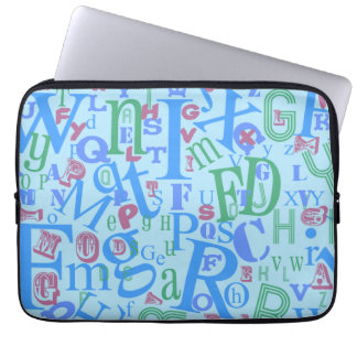 Roligten Blått Epic-format från A till Z Laptop Fodral