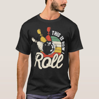 Roligten Bowling Retro T Shirt
