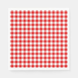 Roligten Buffalo Play Red White Classic Party Pappersservett