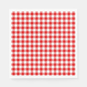 Roligten Buffalo Play Red White Classic Party Pappersservett