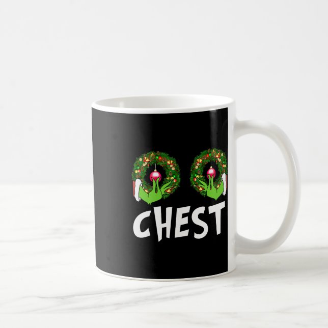 Roligten Chest Nöt Jul Matcha par Chest Nöt Kaffemugg (Höger)
