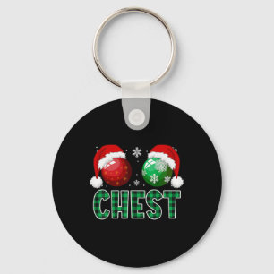Roligten Chest Nöt Jul Matcha par Chestnut Nyckelring