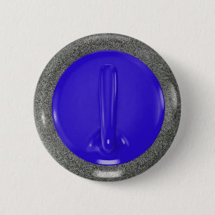 Roligten Curling Stone Blue Sports Knapp