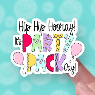 Roligten Cute Party Pack Day Small Business Klistermärken