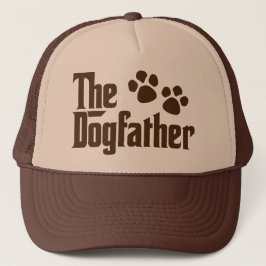 Roligten Dogfather brun och brun. Keps