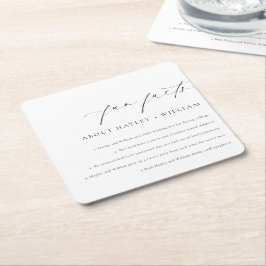 Roligten Ellesmere Bröllop Facts Underlägg Papper Kvadrat