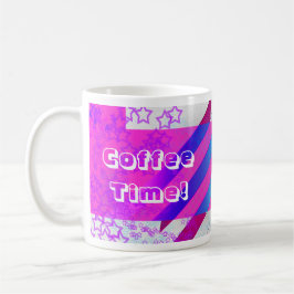 Roligten Fantastisk New Wave Neon Design Kaffemugg