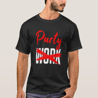 Roligten Firande vid Underbara Party-festivalen På T Shirt