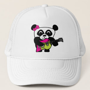 Roligten Flickpanda Guitar Truckerkeps