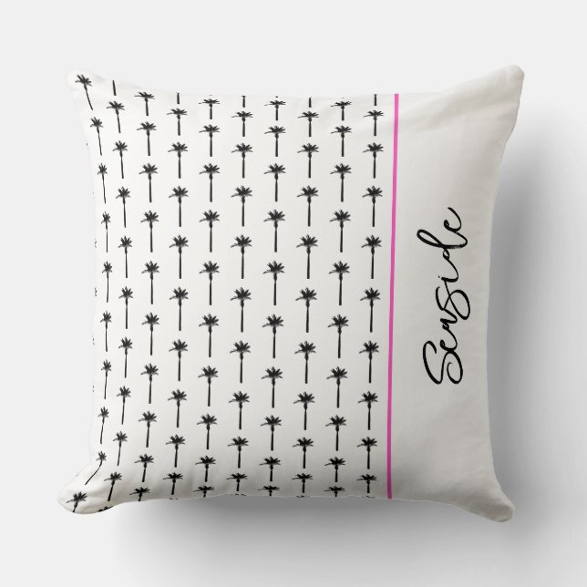 Roligten för Anpassningsbar av Mönstren Handflatan Kudde (Framsida)