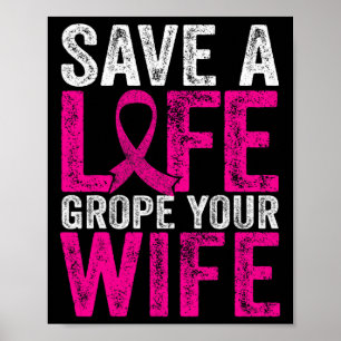 Roligten för bröstcancer i livstid poster