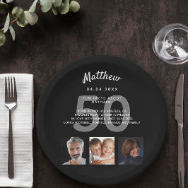 roligten för födelsedagsfest av bilder är svartvit