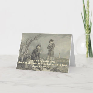 Roligten för humoristiskt Hälsning-kort Scottish B Kort