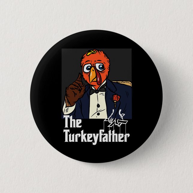 Roligten för Thanksgivingen Turkiet-far faller und Knapp (Framsida)