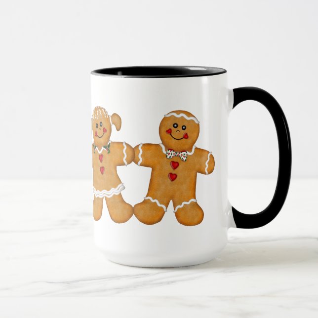 Roligten Gingerbröd - Ett par Mugg (Höger)