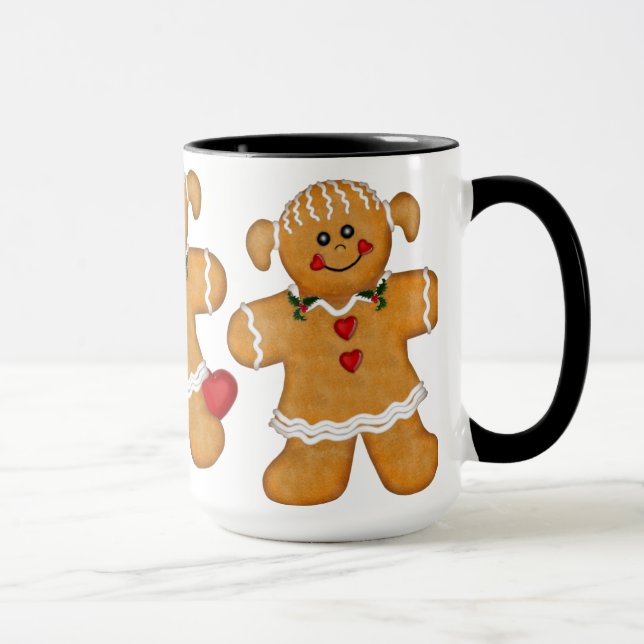 Roligten Gingerbröd - Kvinna Mugg (Höger)