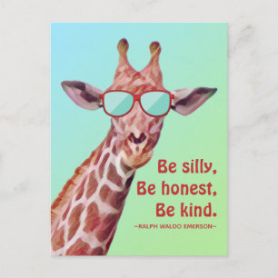Roligten Giraffe för inspirationsofferten Emerson  Vykort