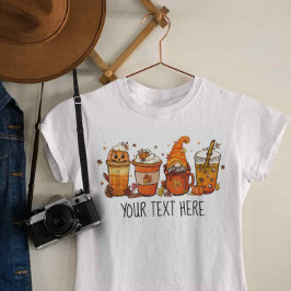 Roligten Gnome Pumpkin Fall Retro Design Halloween T Shirt