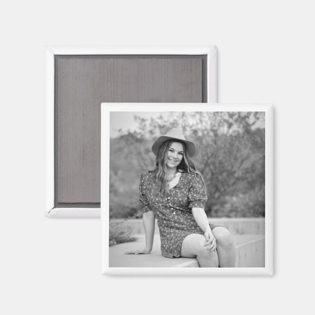 Roligten Grad PHOTO Timless Keepsaké Student Magnet (Front/Back)