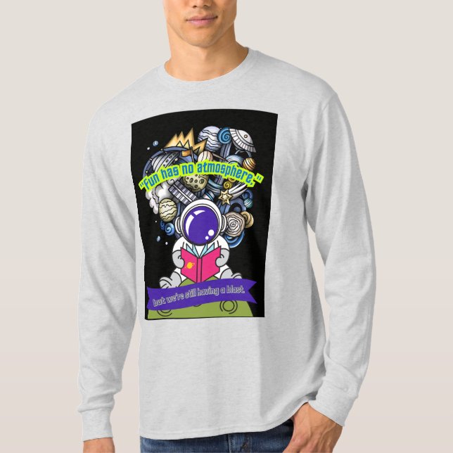 Roligten har ingen admosphera t shirt (Framsida)