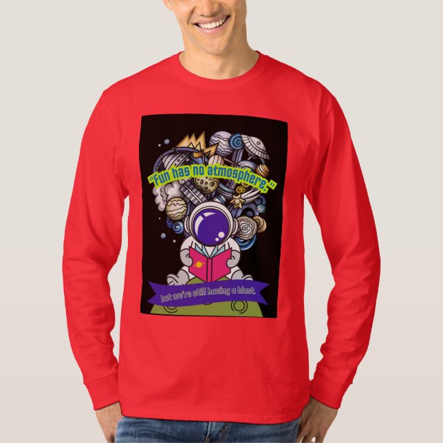 Roligten har ingen admosphera t shirt (Framsida)