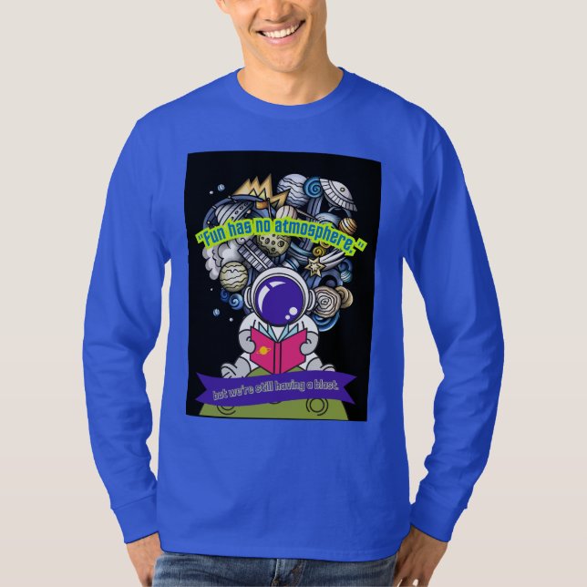 Roligten har ingen admosphera t shirt (Framsida)