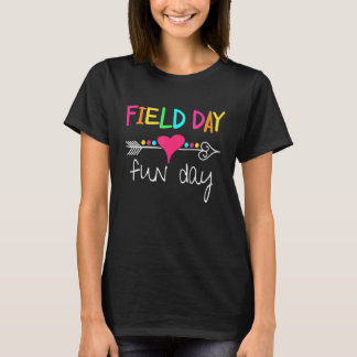 Roligten i fält förra för skollärarbarn t shirt