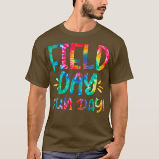 Roligten i skolan Fält Dag Tie Dye Fält Dag 2022 T Shirt