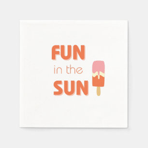 roligten i sol. Party Napkins & Supplies Pappersservett