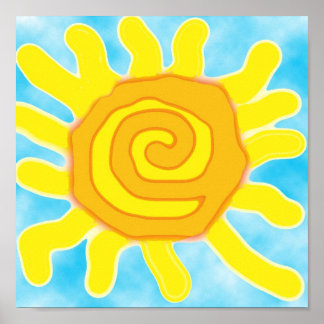 ROLIGTEN i SOL POSTER