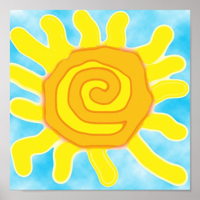 ROLIGTEN i SOL POSTER (Framsidan)