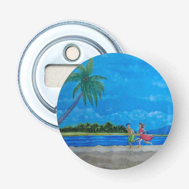 ROLIGTEN i SOL SPRINGA Flasköppnare (Framsidan)