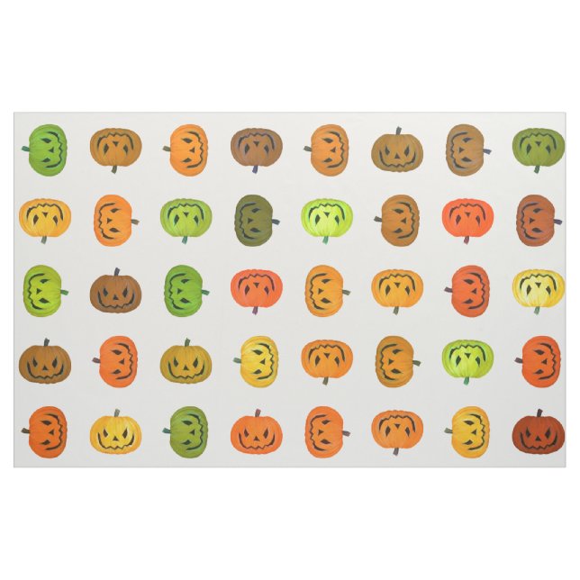 Roligten jack-O-Lantern Tyg (Fat Quarter)