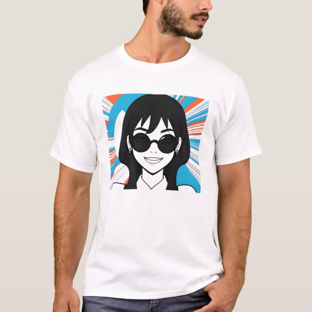 Roligten leker på dig och vill att du ska le! t shirt (Framsida)