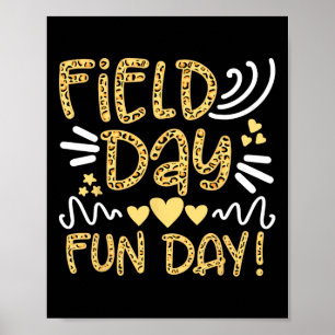 Roligten Leopard Fält Day Lärare Kid i Fält Poster