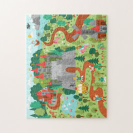 Roligten Medieval Fairytale Kingdom Fantasy Castle Pussel