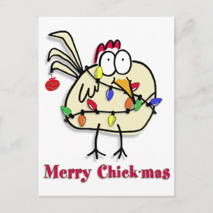Roligten Merry Chick.mas Helg Vykort