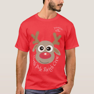 Roligten Modern Festive-julfamilj T Shirt